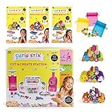 Maya Toys Cutie Stix - Cut & Create Station PLUS Refill Sets and Bags for Jewelry Making