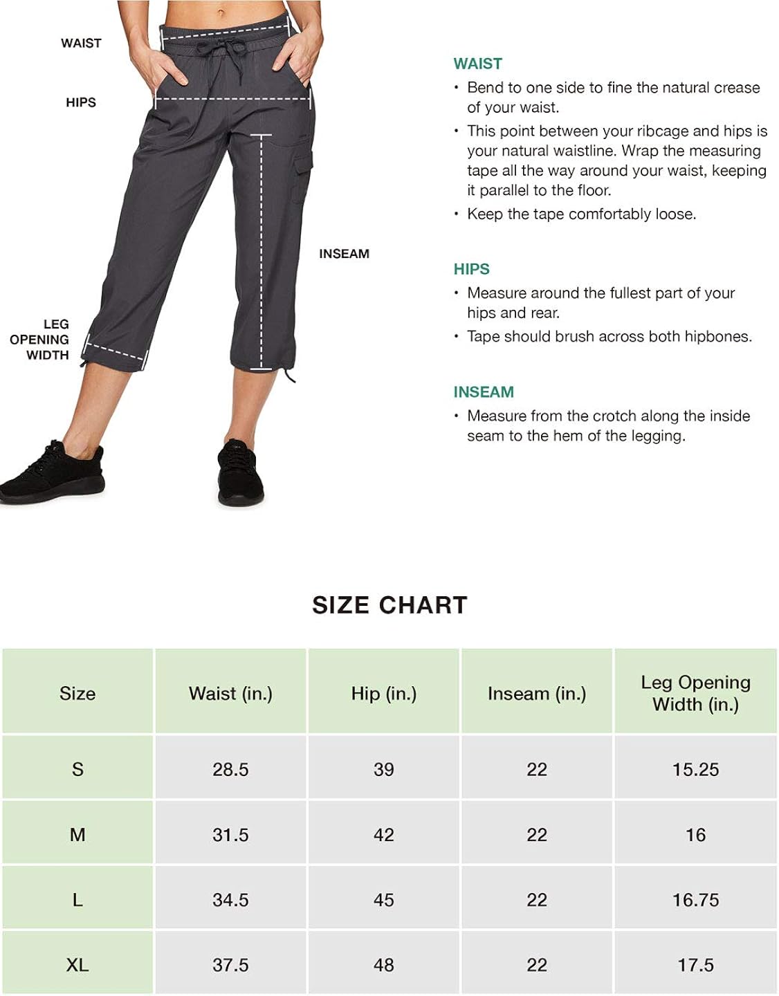 RBX Active Women's Fashion Lightweight Stretch Woven Body Skimming Drawstring Capri Pant: Clothing