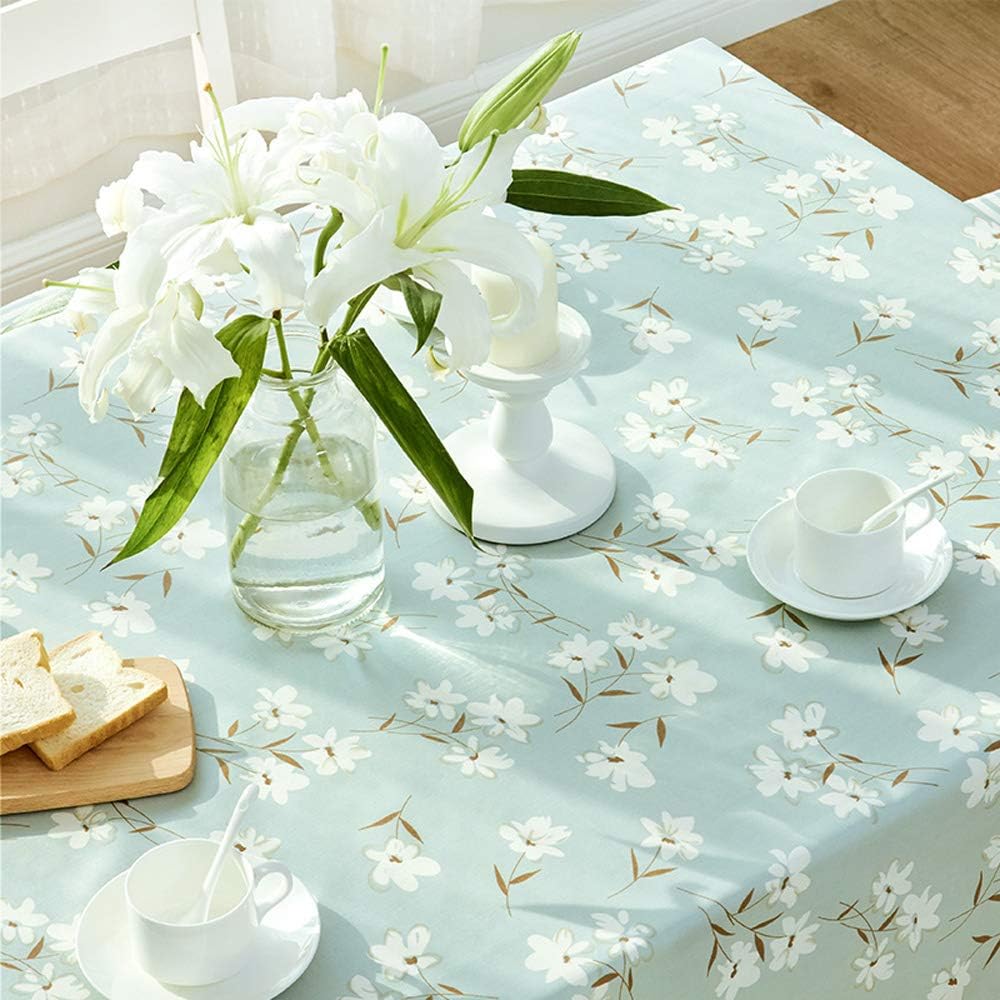 DooGu Rectangular tablecloths mecloths Tablecloths Oilproof Waterproof Tablecloths For Kitchen drawing room (partysu, 51 * 71in / 130 * 180cm)