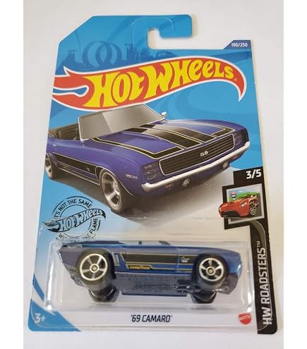 Amazon.com: Hot Wheels, 2015 HW Workshop, '69 Camaro [White] #241