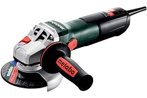 Metabo 4-1/2-5-Inch Angle Grinder, 11 Amp, 11,000 RPM, Lock-on Slide Switch, Made in Germany, W 11-125 Quick, 603623420, Green