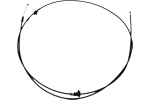 AAHYWM New Hood Release Cable Wire 912-411 Compatible with 2012-2017 Toyot Camry / 2013-2018 Toyot Avalon Hood Latch Lock Control Cable 53630-06150 Cable Assy, Hood Lock Control