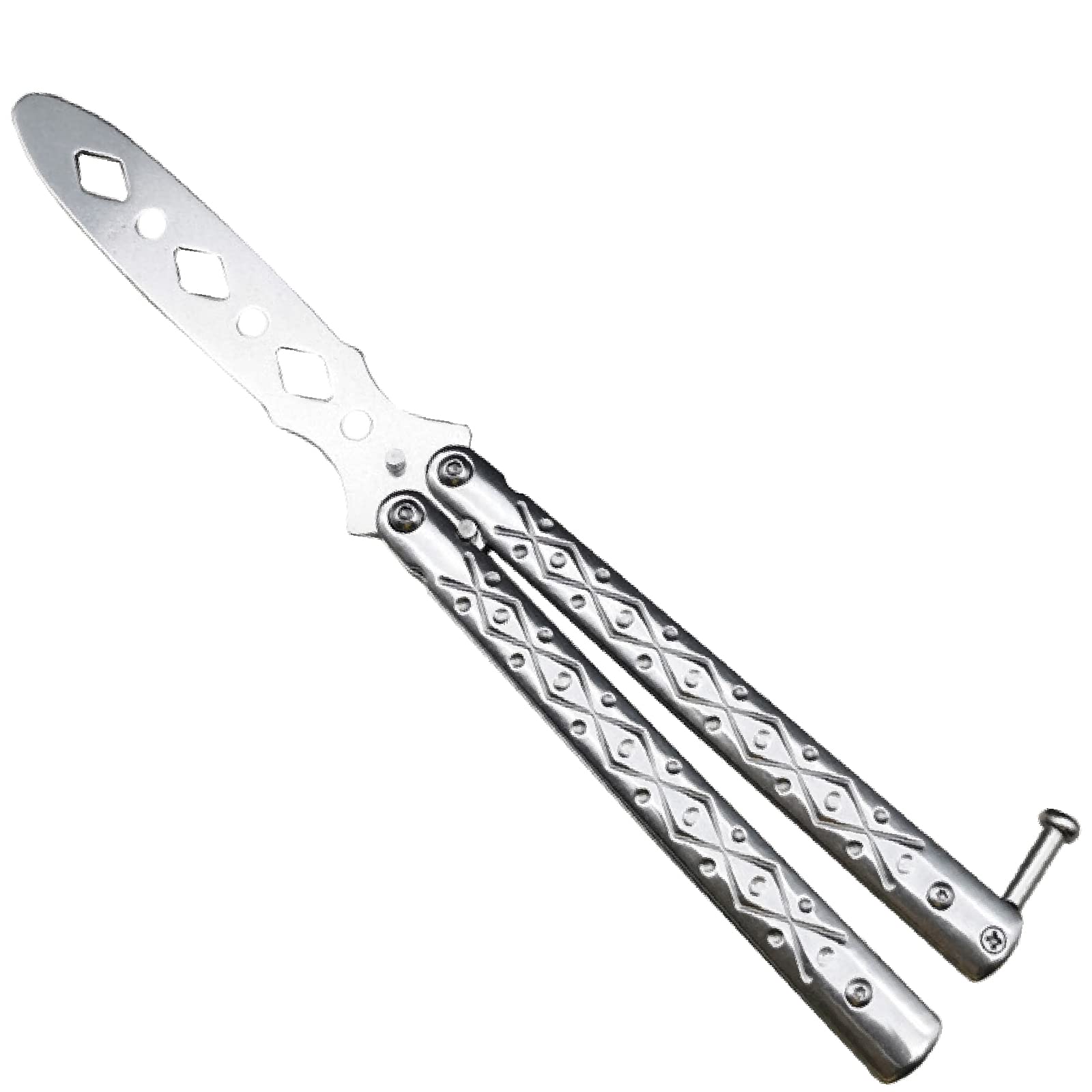 sukevitor Practice Butterfly Knife, Balisong Trainer, Butterfly Knife Trainer Training for Beginner Practicing Flipping Tricks