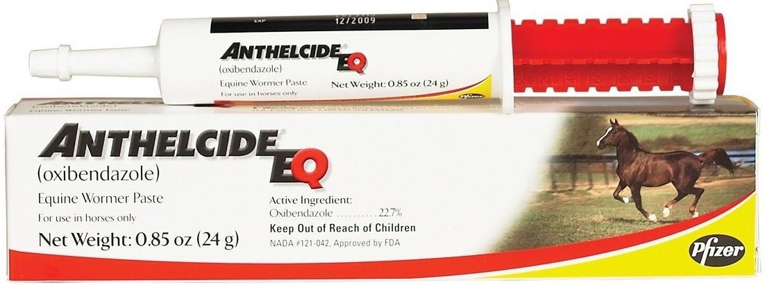 Pfizer Anthelcide EQ Equine Wormer Paste De-Wormer Horse