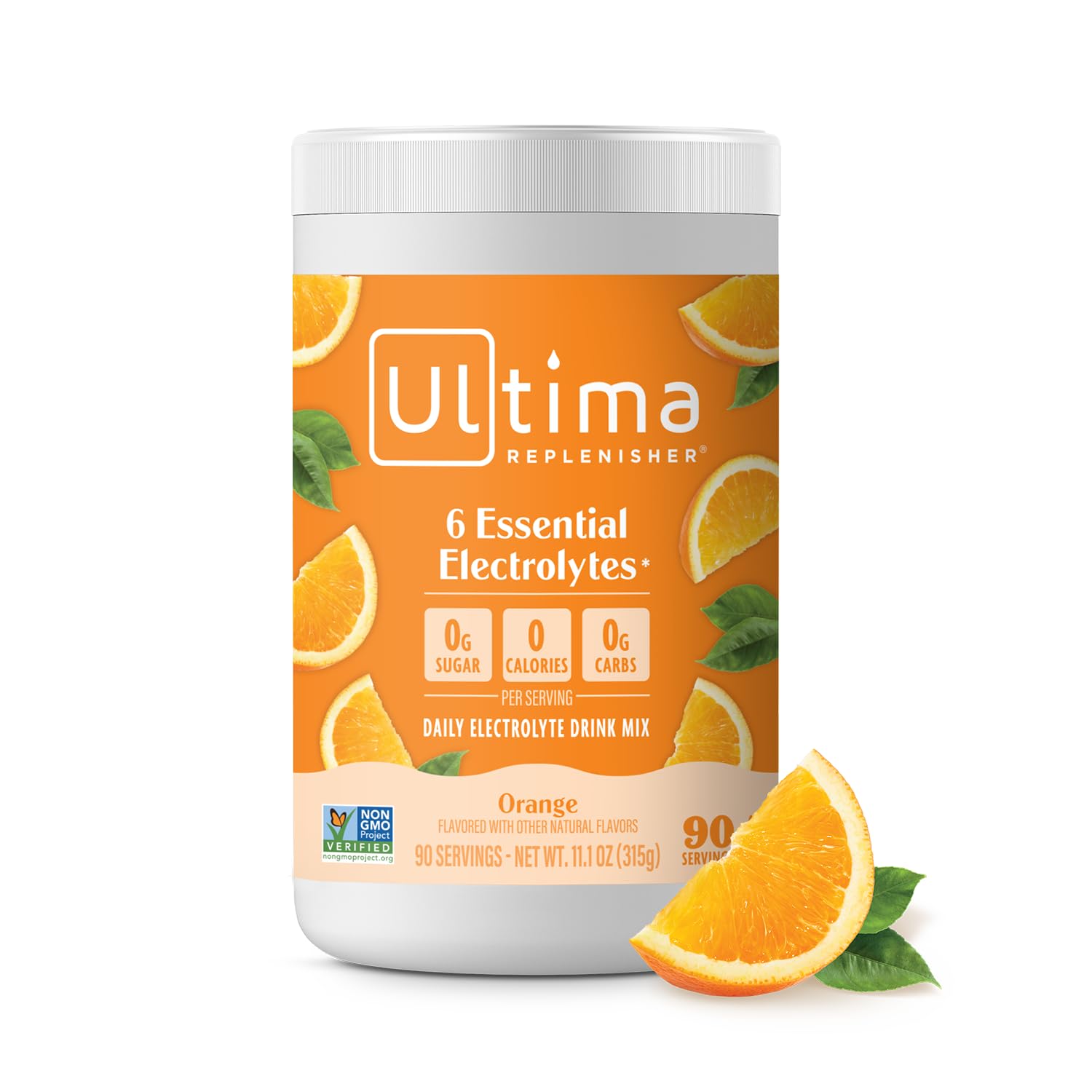 Ultima Replenisher, Electrolyte Powder, Orange, 306gram