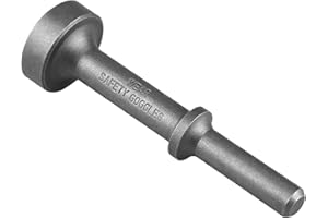 OXDFK 31982 Air Hammer Bits, 4-Inch Air Hammer, Black Coated Anti-Oxidation Air Hammer Attachments, Air Hammer Chisel to Help Remove Stuck and Frozen Nuts and Bolts