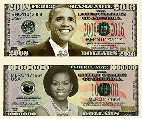 Acc Farewell Mr President Barack & Michelle Commemorative Bills