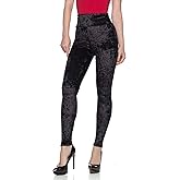 Cemi Ceri Women's Velvet High Waist Leggings