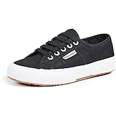 Superga Unisex 2750 Cotu Classic Sneaker,Black,35 EU (Women's 5 M US/Men's 3.5 M)