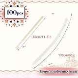 ASIYUHY 260q Clear Modelling Balloons 100pcs Long Twist Balloons Latex view 3