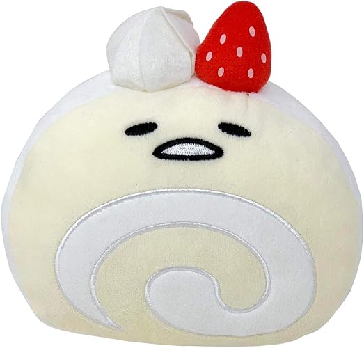 Amazon Com Gudetama Sweet Cake Roll Plush Toy Japan Limited