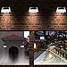 Solar Gutter Lights Motion Sensor Outdoor Security Light (2 Pack), LED (6-Diode) Waterproof Durable Fence Gutter Driveway Garden Patio Path Decking Light Made for Quality Outdoor Life