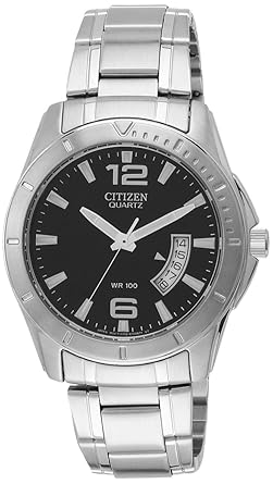 Stuhrling Original Analog Black Dial Mens Watch - 718.02