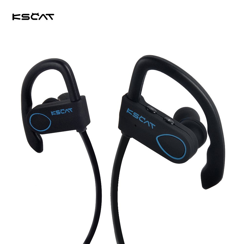 Bluetooth Kopfhörer 4.1 KSCAT BC 03 Ohrhörer Wireless Sport Earbuds Noise Cancelling Stereo Headset mit Mikrofon der Freisprechfunktion In-Ear-Kopfhörer für Handys iPhone iPad Laptops Smartphones