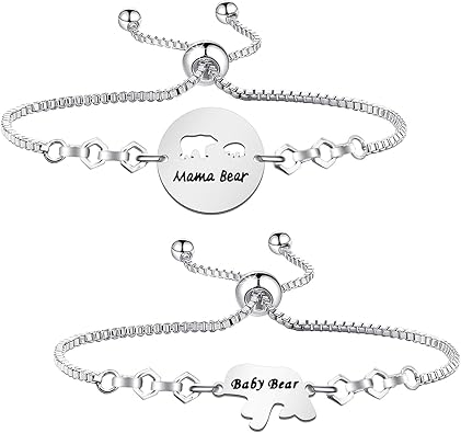 mama bear bracelet set