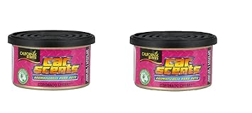 California Scents F312 Lufterfrischer für Auto, Taxi, Büro, Zuhause, Duftrichtung Kirsche (Coronado Cherry), 2 Stücke
