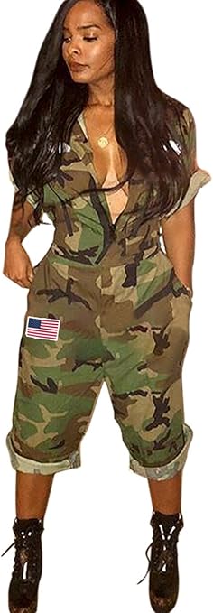 army fatigue jumpsuit womens