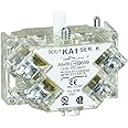 1- 9001KA1 600V FINGER SAFE CONTACT BLOCK SCHNEIDER 1N.O 1N.C SQUARE D