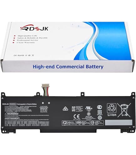 Batterytec Batteria Per HP EliteBook 640/645/650/655 G9/G10 E ProBook 440/445/450/455 G9/G10 – RH03XL - 2