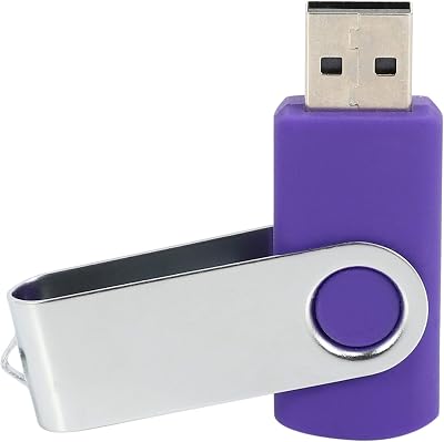 Pyatofyy 128MB USB 2.0 Rotating Flash Drive Memory Stick Thumb Drive