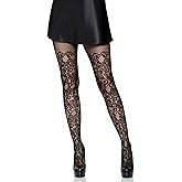 Leg Avenue womens Vintage Fishnet Lace Tights