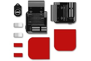 ZELLYA 2 Pcs Fit for Jeep Red Wireless Car Door Logo Light, LED Car Door Courtesy Welcome Projector Light Ghost Shadow Lights