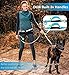 YOUTHINK Double Dog Leash, No Dog Walking Leash 2 Dogs up to 180lbs, Comfortable Adjustable Dual Padded Handles, Bonus Pet Waste Bag for Best Gifts (Double Dog Leash)