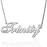 AQGS Trinity Custom Name Necklace Customized