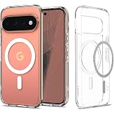 Spigen Ultra Hybrid MagFit for Google Pixel 11 Pro Case, Clear White | Compatible with Pixelsnap, Anti-Yellowing, Air Cushion