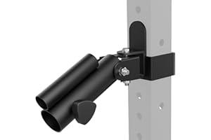 Synergee Landmine Attachment for Power and Squat Racks. Fits 2x2, 2x3, and 3x3 Racks. Rotational Trainer for Presses, Rows, C