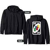 UNO - Draw Four Card Zip Hoodie
