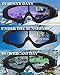 Yidomto Ski Goggles, 3 Pack Anti-Scratch Snow Goggles for Men, Women, Boys, Girls, Kids, Toddlers & Youth, UV 400 Protection for Skiing & Snowboard (Multicolor/Grey/Tawny)
