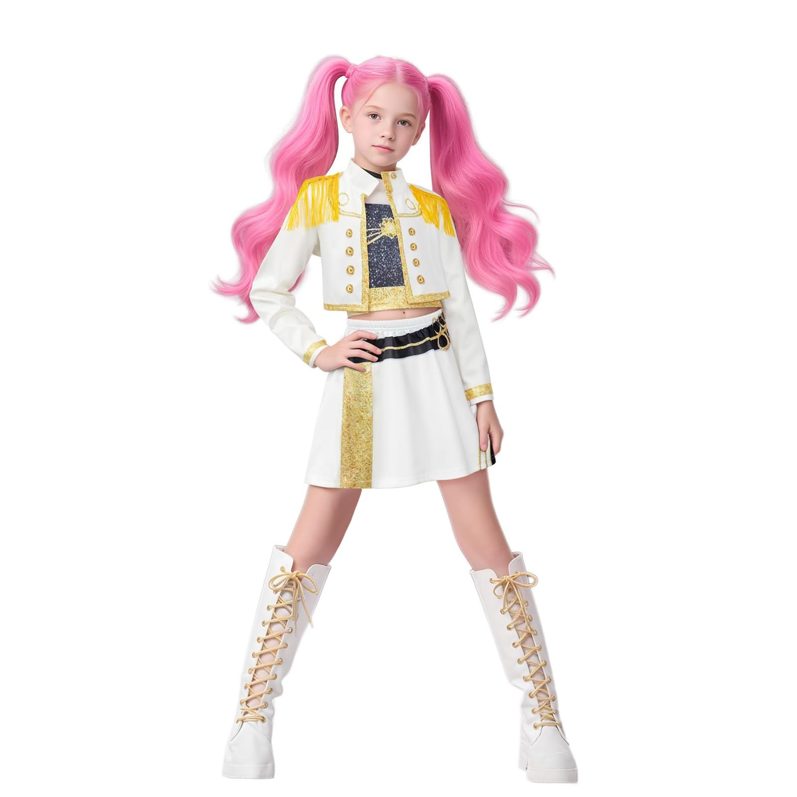 Demon Costume Rumi Mira and Zoey Anime Cosplay for