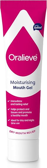 Oralieve Moisturising Dry Mouth Relief Gel 50ml Xylitol Genuine Oralieve