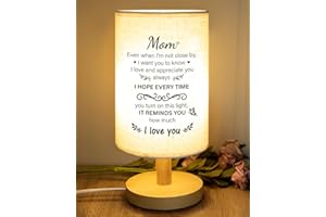 SOUHONEY Mom Birthday Gifts from Daughter Son, Christmas Mom Gifts from Daughter Son, Unique Mothers Day Valentine Gifts for Mother, Beautiful Mother Lamp Gifts for Home Decoration