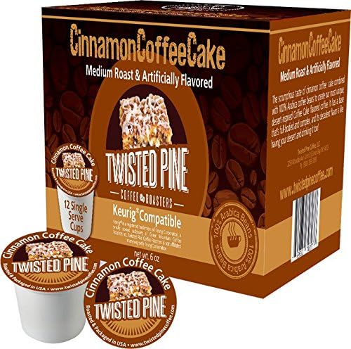Twisted Pine Coffee Cinnamon Coffee Cake Single Serve - 12 ct