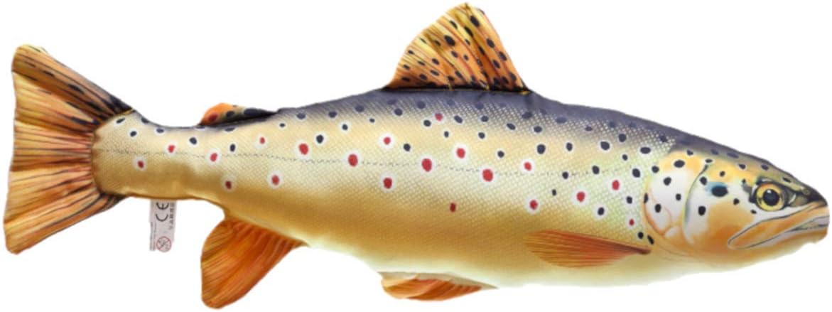 Gaby Coussin Truite Fario 62 Cm Amazon Fr Cuisine Maison