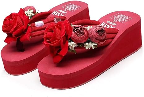 amazon women's red sandals