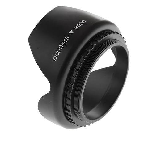 Tinksky Univeral 58 mm Parasol de lente para cámara réflex digital ...