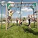 Lifetime Monkey Bar Adventure Swing Set with 9 Foot Wavy Slide