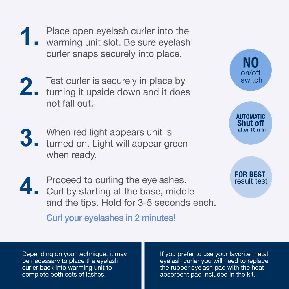Godefroy PermaCurl Eyelash Curler Warming Station : Beauty