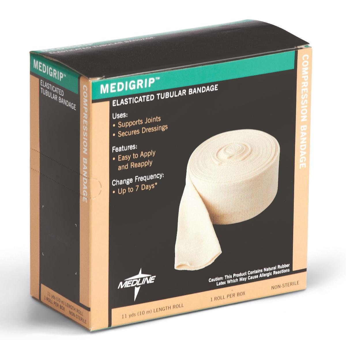 MedlineMedigrip Elastic Tubular Bandages, Size D, For Large Arms Or Legs