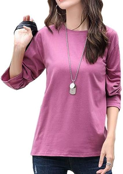 Amazon フィオリア カットソー 長袖 Tシャツ Uネック ラウンドネック 無地 春服 シンプル レディース M 2xl Tシャツ カットソー 通販 Amazon フィオリア カットソー 長袖 Tシャツ Uネック ラウンドネック 無地 春服 シンプル レディース M 2xl Tシャツ カットソー 通販