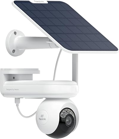 Reolink 4K Solar PT Ultra+ Solar Panel Outdoor Wireless Camera 512GB SD
