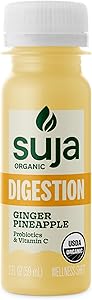 Suja Organic Digestion Shot with Ginger, Apple Cider Vinegar and Ginseng, Immunity Support, Functional Shot, Cold-Pressed Jui