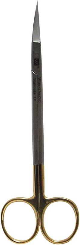 Wise Kelly Scissors Curved. Dental Surgical Trimming or Cutting Suture Scissors