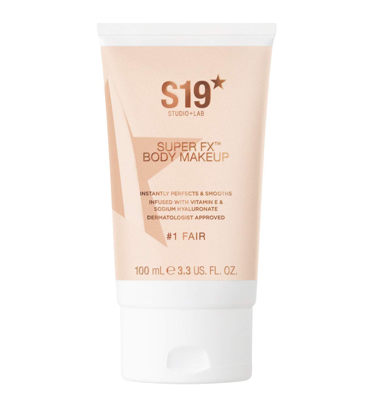 S19 SUPER FX Body Makeup, FAIR - Smoothes & Evens Skin Tone & Texture, Hide Scars & Blemishes - 100ml