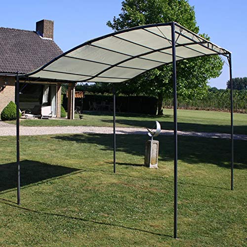 Tidyard Pavillon Gartenpavillon Überdachung Partyzelt Pergola Garten Terrasse Terrassenpavillon Sonnenschutz Gartenzelt… – Bild 4