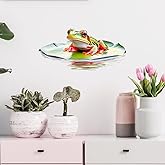 RoyoLam Red-Eyed Tree Frog Wall Decals Removable Animal Vinyl Stickers for Nursery Kids Bedroom and Playroom Decor Peel and Stick Realistic Wall Art