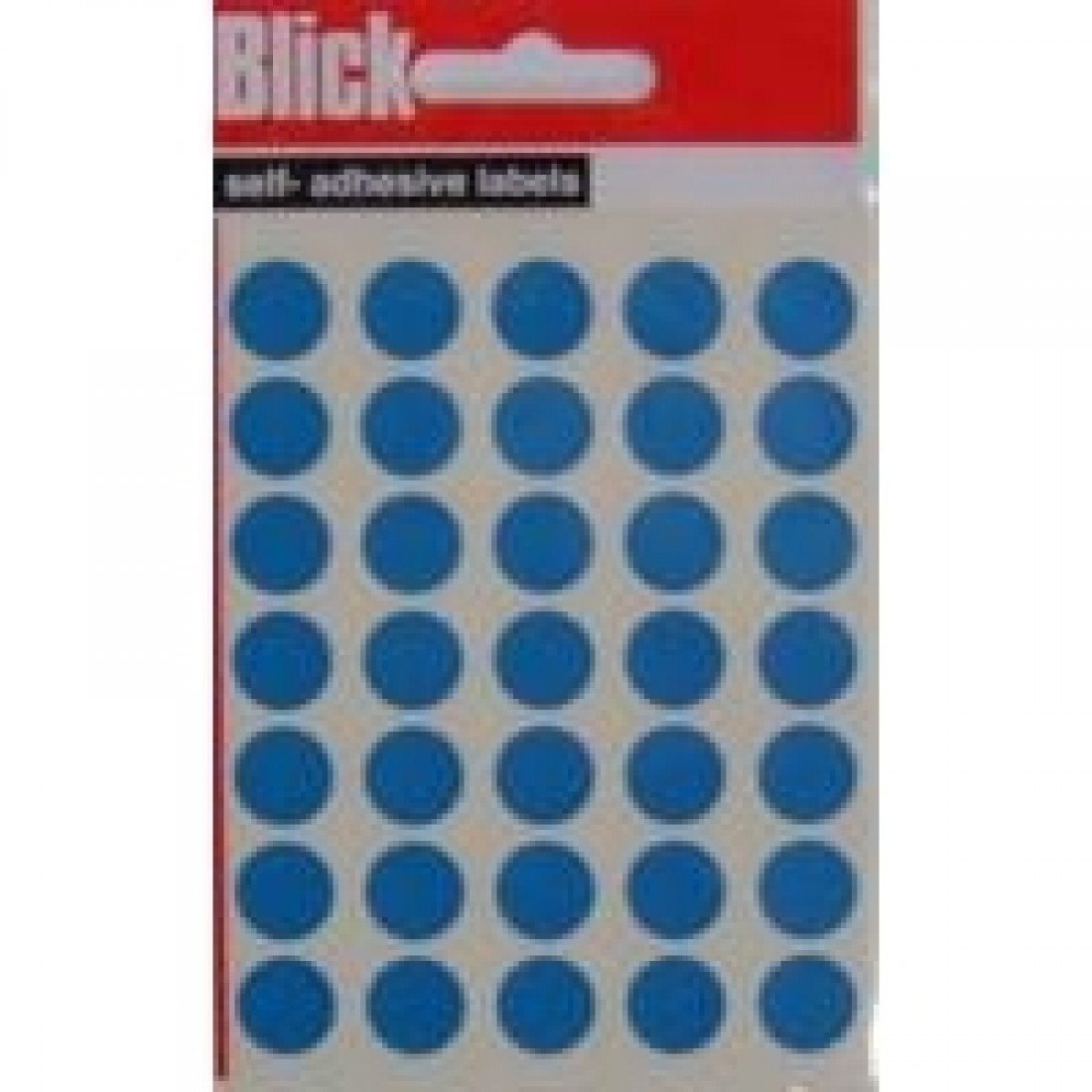 Blick RS00395 13mm Label Bag - Blue